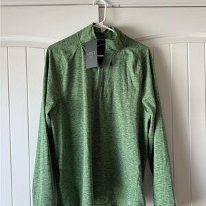 VRST Green Quarter-Zip Pullover